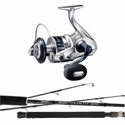 Best deal 🌟 Rod & Reel Combos Shimano Saragosa SWA 8000 & Shimano Sentire 691 Pelagic PE 3-6 Jig Combo 🌟