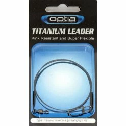 Cheapest 👍 Line & Leader Optia Single Strand Titanium Leader ✨