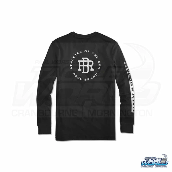 Best Sale π Shirts & T-Shirts Reel Brand Logo Long Sleeve Tee π Shirt β - Image 2