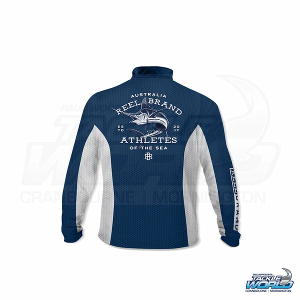 Best deal β Shirts & T-Shirts Reel Brand Marlin Logo Sublimated π Shirt With Collar π― - Image 2