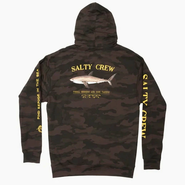 Hot Sale ✔️ Clothing Salty Crew Bruce Hoodie Black Camo 🔥