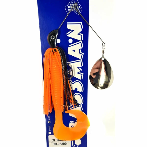 Flash Sale π₯° Bassman Spinnerbaits Murray Cod Lures Bassman XL Single Colorado Spinnerbait 𧨠- Image 3