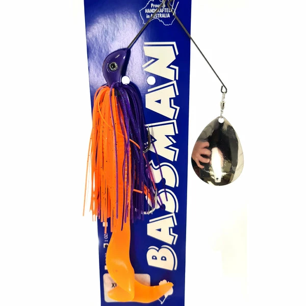 Flash Sale π₯° Bassman Spinnerbaits Murray Cod Lures Bassman XL Single Colorado Spinnerbait 𧨠- Image 5