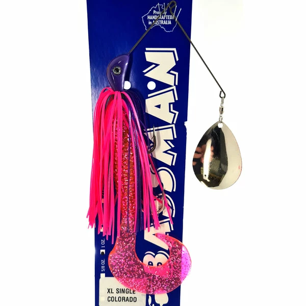 Flash Sale π₯° Bassman Spinnerbaits Murray Cod Lures Bassman XL Single Colorado Spinnerbait 𧨠- Image 6