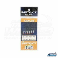 Best Sale 🥰 Pre Tied Rigs Instinct Sabiki Bait Rig - Paper Feather/Red 🎉