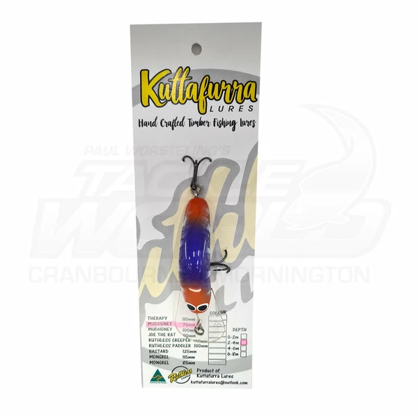 Buy 𧨠Murray Cod Lures Kuttafurra Mudhoney Diving Cod Lure π - Image 10