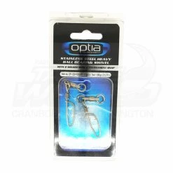 Hot Sale 💯 Terminal Tackle Optia S/S Heavy Ball Bearing Swivel Snap 🧨