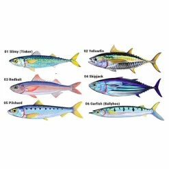 Cheapest π Skirted Lures Pakula Fish Print Series π