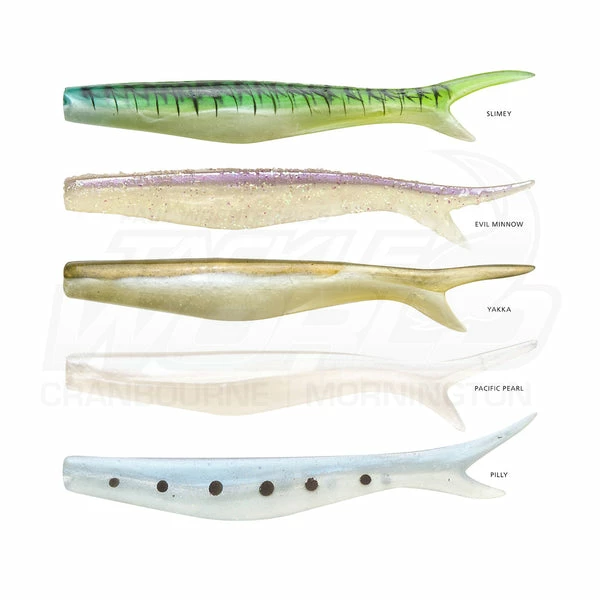 Budget π€© Lures Squidgies Pro Flick Bait Soft Plastics π