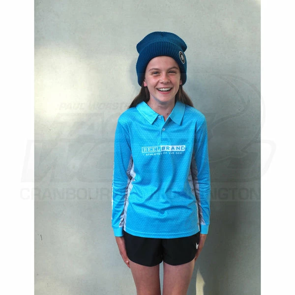 Budget π Clothing Reel Brand Kids Tropi-cool π Shirt Light Blue π