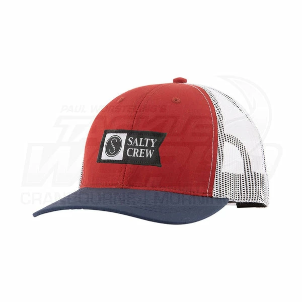 Best deal 𧨠Hats Caps Beanies Salty Crew Pinnacle Trucker Cap β - Image 2
