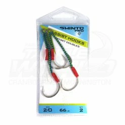 Brand new 😀 Shinto Pro Assist Hooks - Offset Doubles ❤️