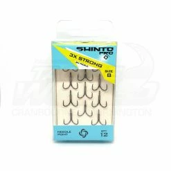 Wholesale 🛒 Shinto Pro Hooks - 3X Black Nickel Treble Hooks 💯