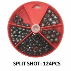 Coupon 🤩 Terminal Tackle Gillies 124pc Split Shot Dial Pack 😉