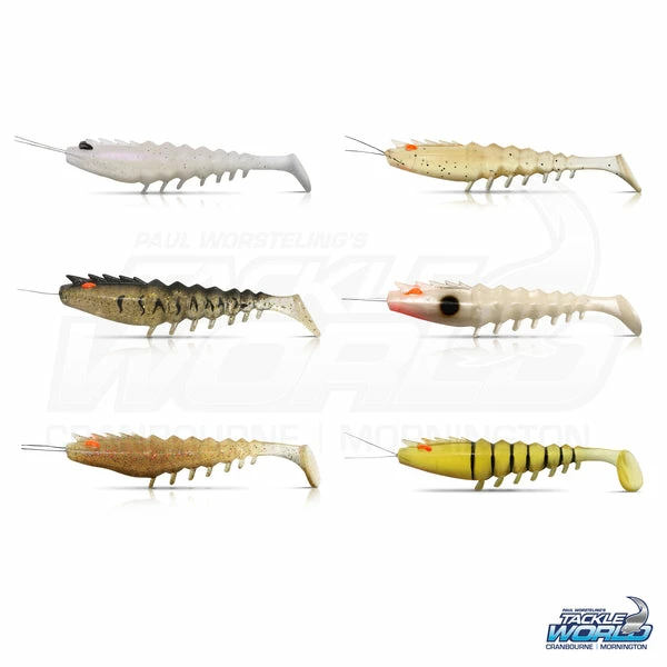 Cheap π€© Lures Squidgies Prawn Paddle Tail Soft Plastics 𧨠- Image 2