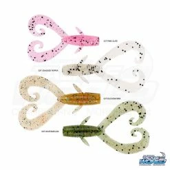 Hot Sale ✨ Lures Squidgies Bio Tough Double Tail Grub ⌛