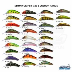 Promo 🎁 Gillies Murray Cod Lures Stump Jumper Size 1 ✨
